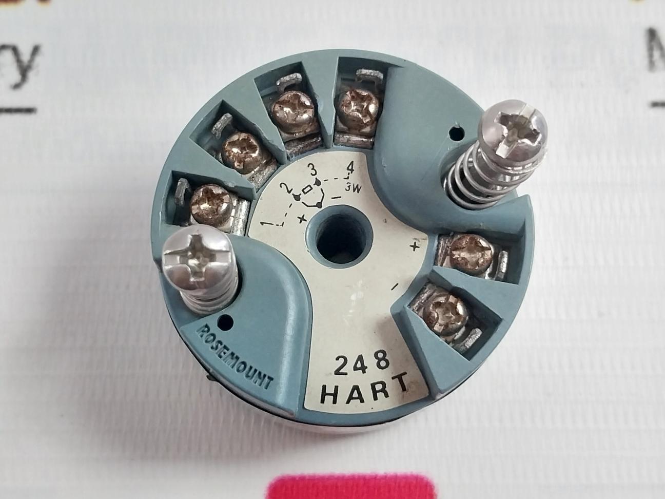 Rosemount 248Hanan0Nscnc4Q4 Temperature Transmitter 12-42.4 Vdc 4-20Ma