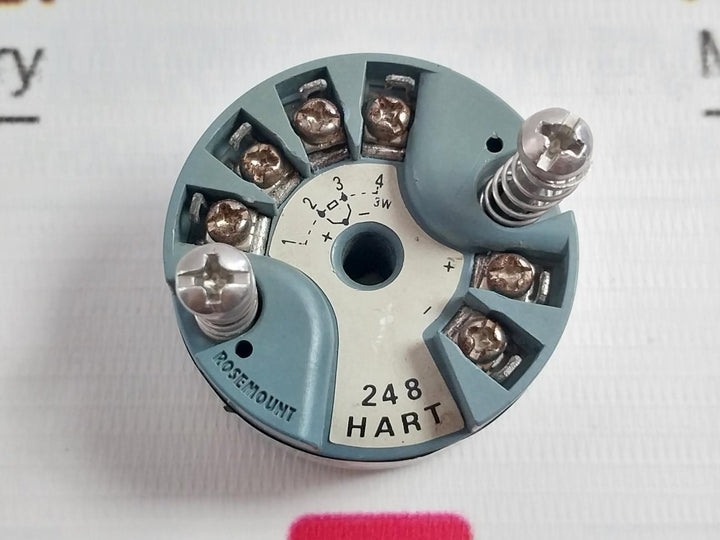 Rosemount 248Hanan0Nscnc4Q4 Temperature Transmitter 12-42.4 Vdc 4-20Ma