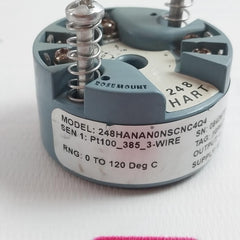 Rosemount 248Hanan0Nscnc4Q4 Temperature Transmitter 12-42.4 Vdc 4-20Ma