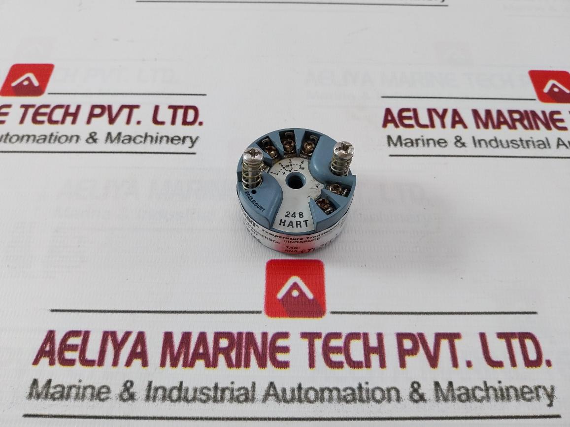 Rosemount 248Hanan0Nsq4 Temperature Transmitter 01111-1401-0002 0-300 C 4-20 Ma