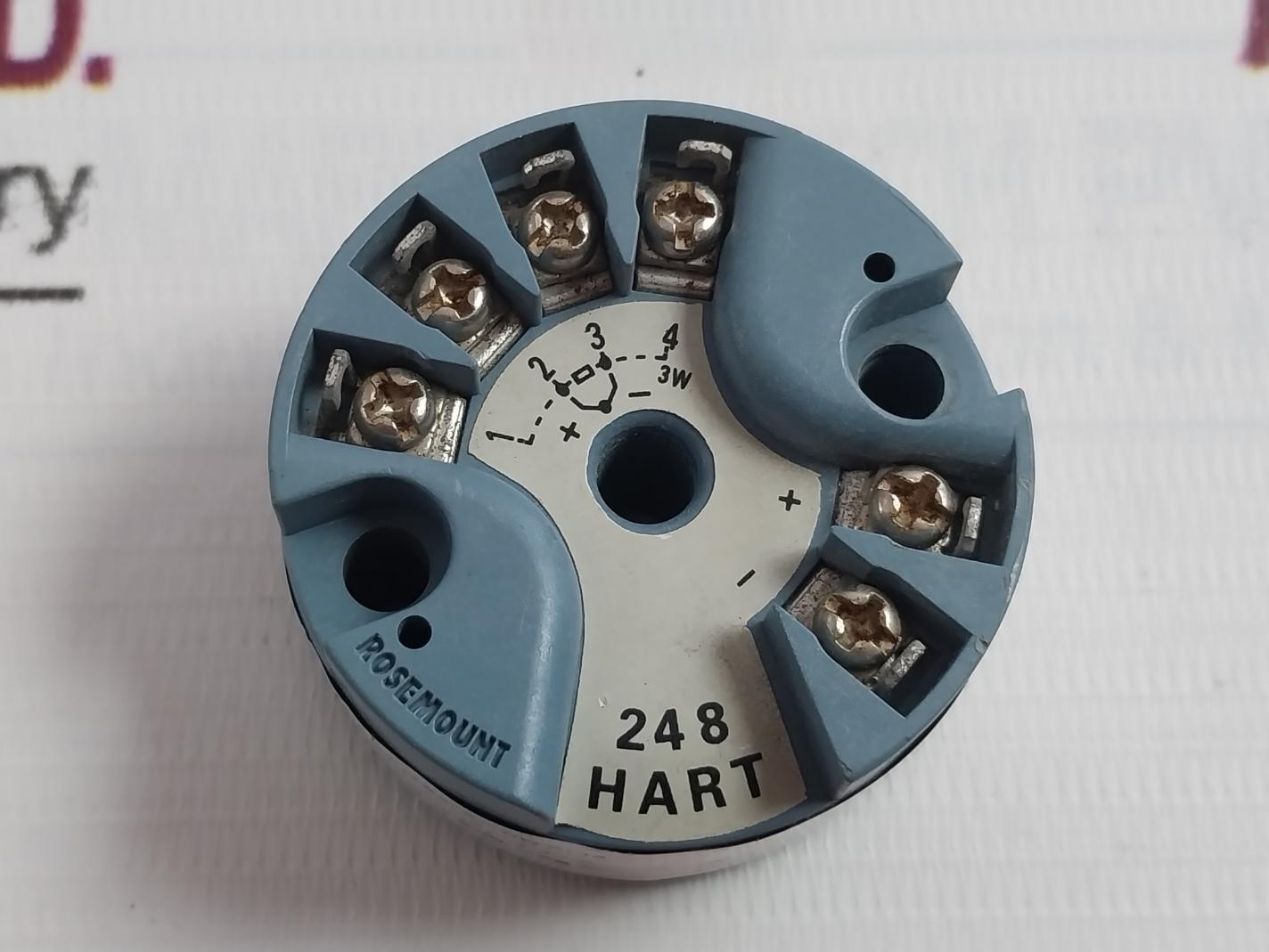 Rosemount 248Hanan0Nsq4 Temperature Transmitter 4-20Ma