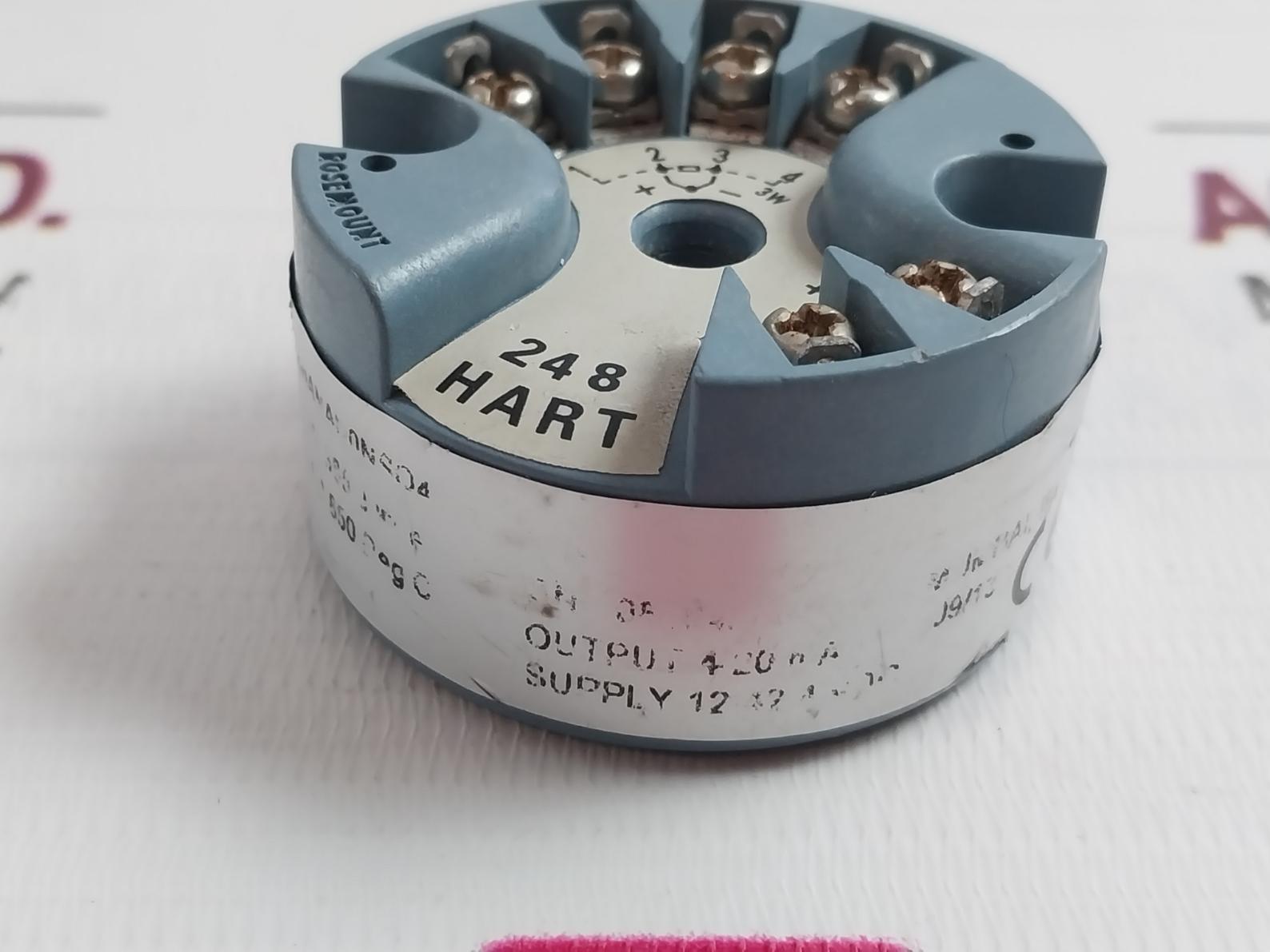 Rosemount 248Hanan0Nsq4 Temperature Transmitter 4-20Ma