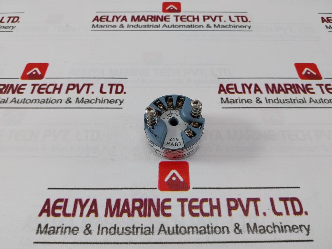 Rosemount 248Hanan0Xaq4 Temperature Transmitter 01111-1401-0002 12-42.4 Vdc