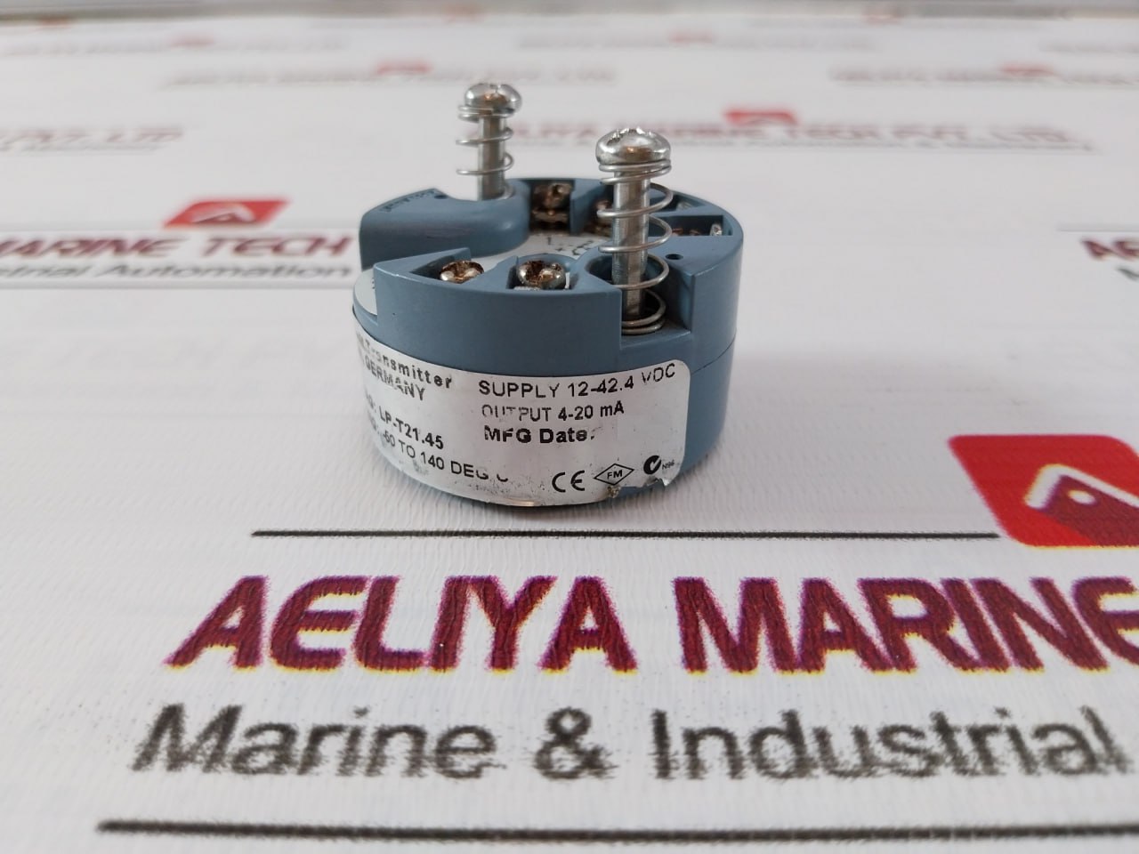 Rosemount 248Hanan0Xaq4 Temperature Transmitter 01111-1401-0002 12-42.4 Vdc