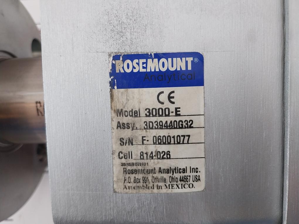 Rosemount 3000-e K Thermocouple Gas Analyzer Probe 3D39440G32 44 Vac