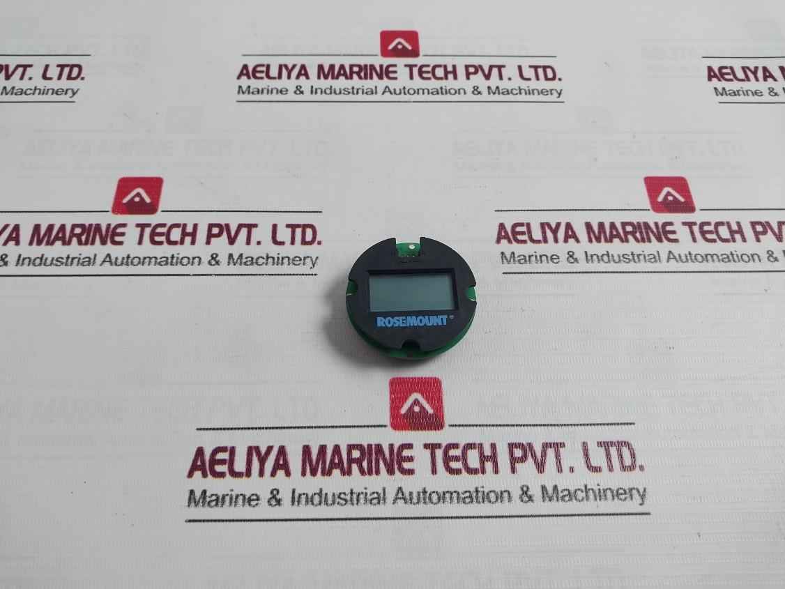Rosemount 3031-161-6 Temperature Transmitter With Lcd Display 94V-0