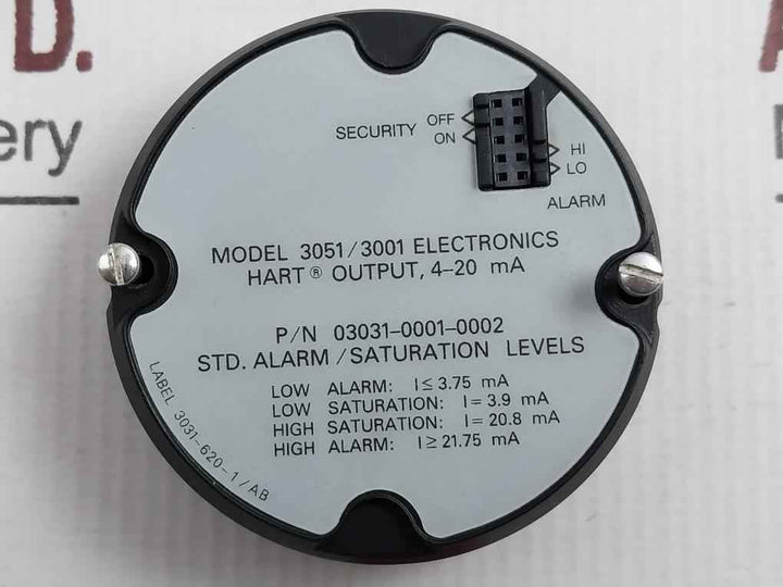 Rosemount 3051/3001 Electronics Pressure Transmitter Pcb Module 4-20 Ma 30A264