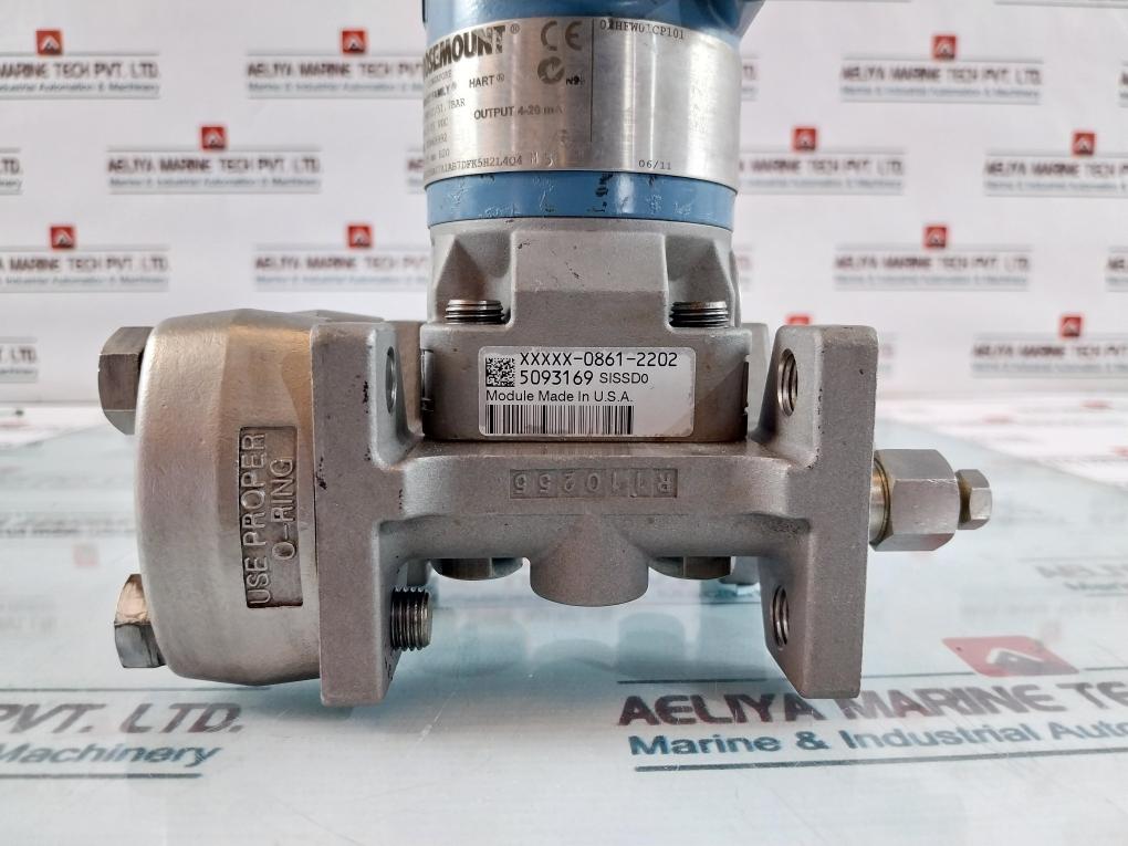 Rosemount 3051CD0A02A1AB7DFK5H2L4Q4 Hart Pressure Transmitter