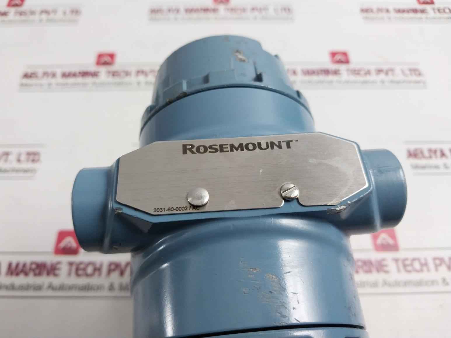 Rosemount 3051Cd2A03A1Ah2Bam5D4Q4 Pressure Transmitter 3626 Psi/250Bar 4-20 Ma