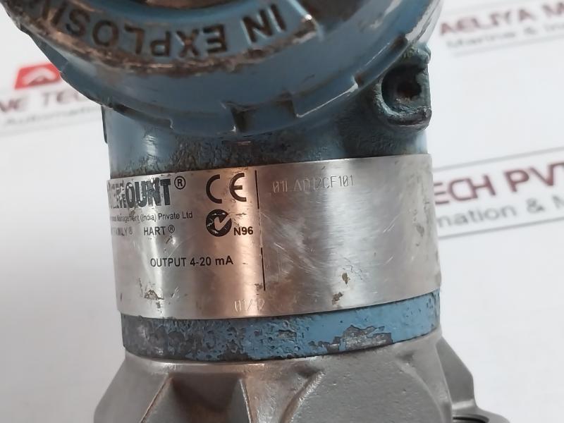 Rosemount 3051Cd2A22A1Am5B4Dfk5Q4 Pressure Transmitter 3626 Psi/ 250 Bar 4-20 Ma