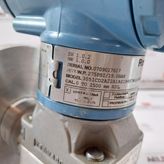 Rosemount 3051Cd2A22A1As1B4K7M5Q4D4P1Hr7 Pressure Transmitter 275Psi/19.0 Bar