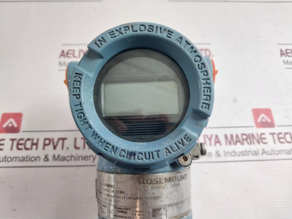 Rosemount 3051Cd2A22A1As1I1M5Q4Q8D4Cnhr7 Hart Pressure Transmitter 4-20Ma