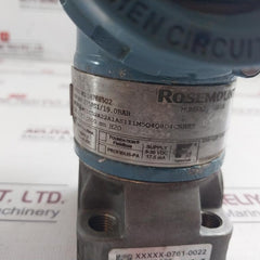 Rosemount 3051Cd2A22A1As1I1M5Q4Q8D4Cnhr7 Hart Pressure Transmitter 4-20Ma