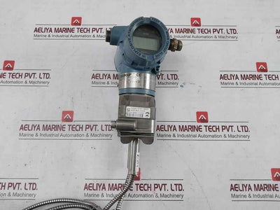 Rosemount 3051 Cd2A22A1As2M5B4I1T1Q4Q8 Pressure Transmitter W/ Diaphragm Seal