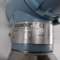 Rosemount 3051 Cd2A22A1As2M5B4I1T1Q4Q8 Pressure Transmitter W/ Diaphragm Seal