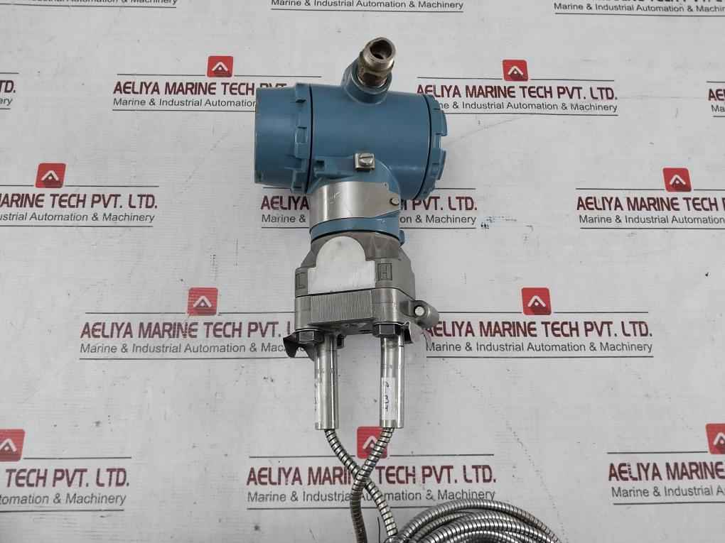 Rosemount 3051 Cd2A22A1As2M5B4I1T1Q4Q8 Pressure Transmitter W/ Diaphragm Seal