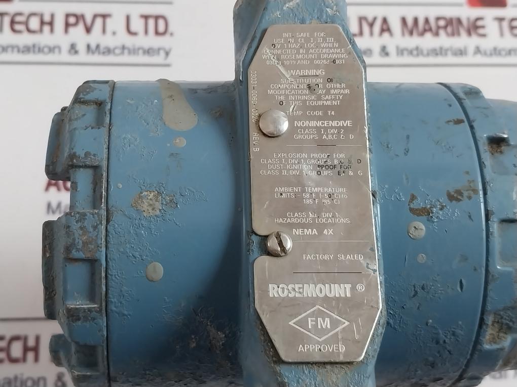 ROSEMOUNT 3051 CD2A22A1AS2M5K5Q4 Pressure Transmitter 03031-0332-0003