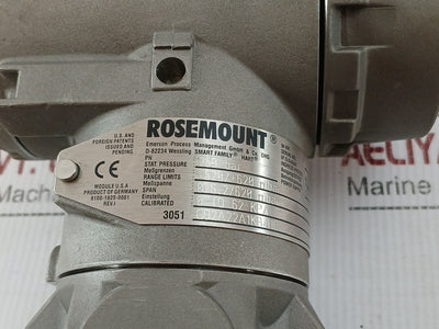 Rosemount 3051 Cd2A22A1Kb4I1L4M6Q4 Pressure Transmitter