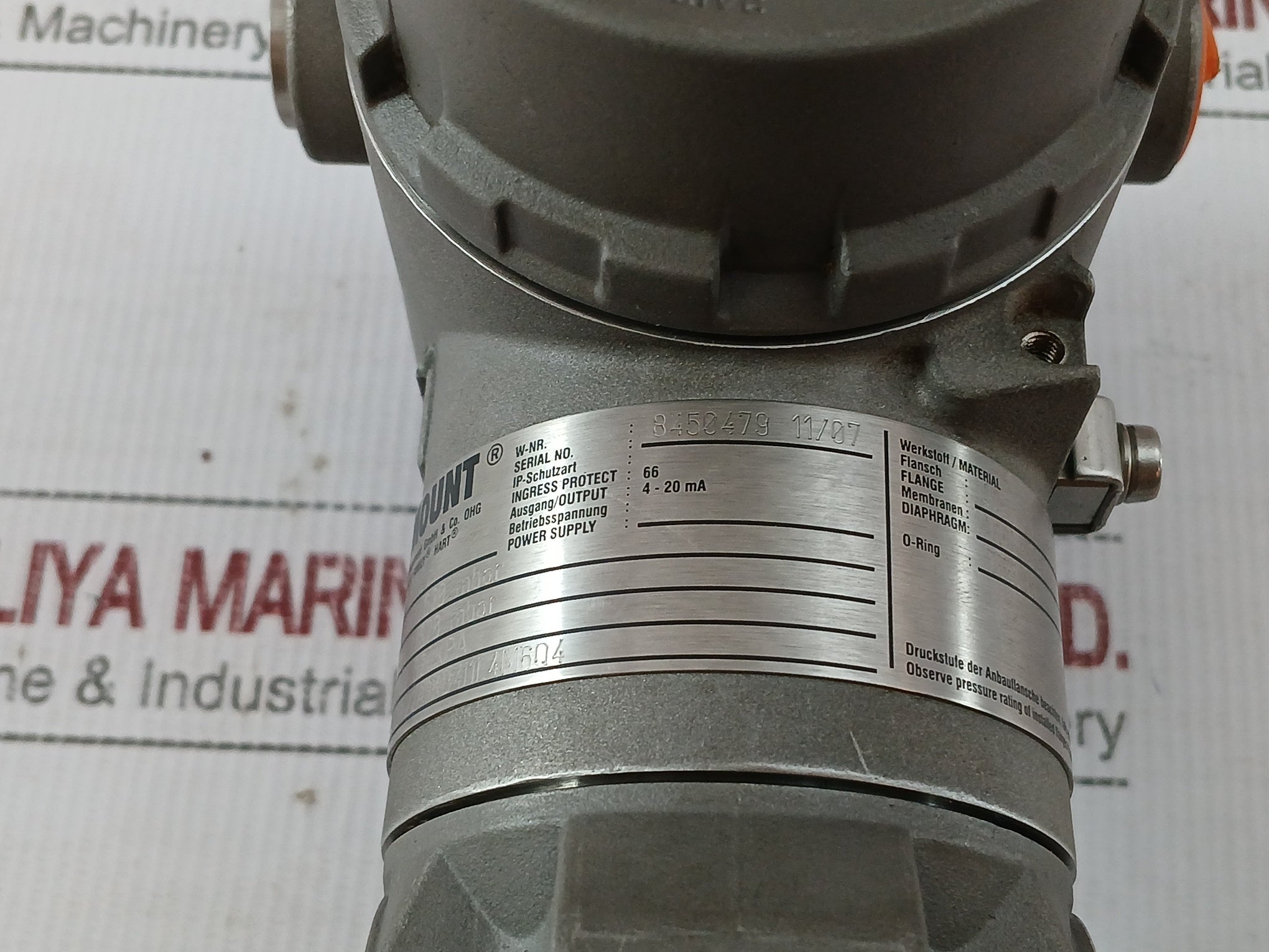 Rosemount 3051 Cd2A22A1Kb4I1L4M6Q4 Pressure Transmitter