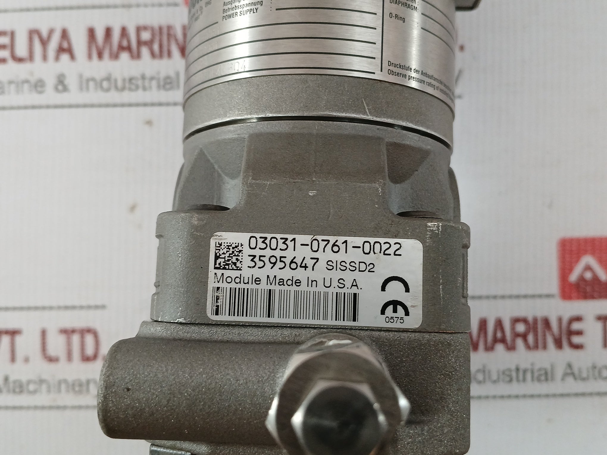 Rosemount 3051 Cd2A22A1Kb4I1L4M6Q4 Pressure Transmitter
