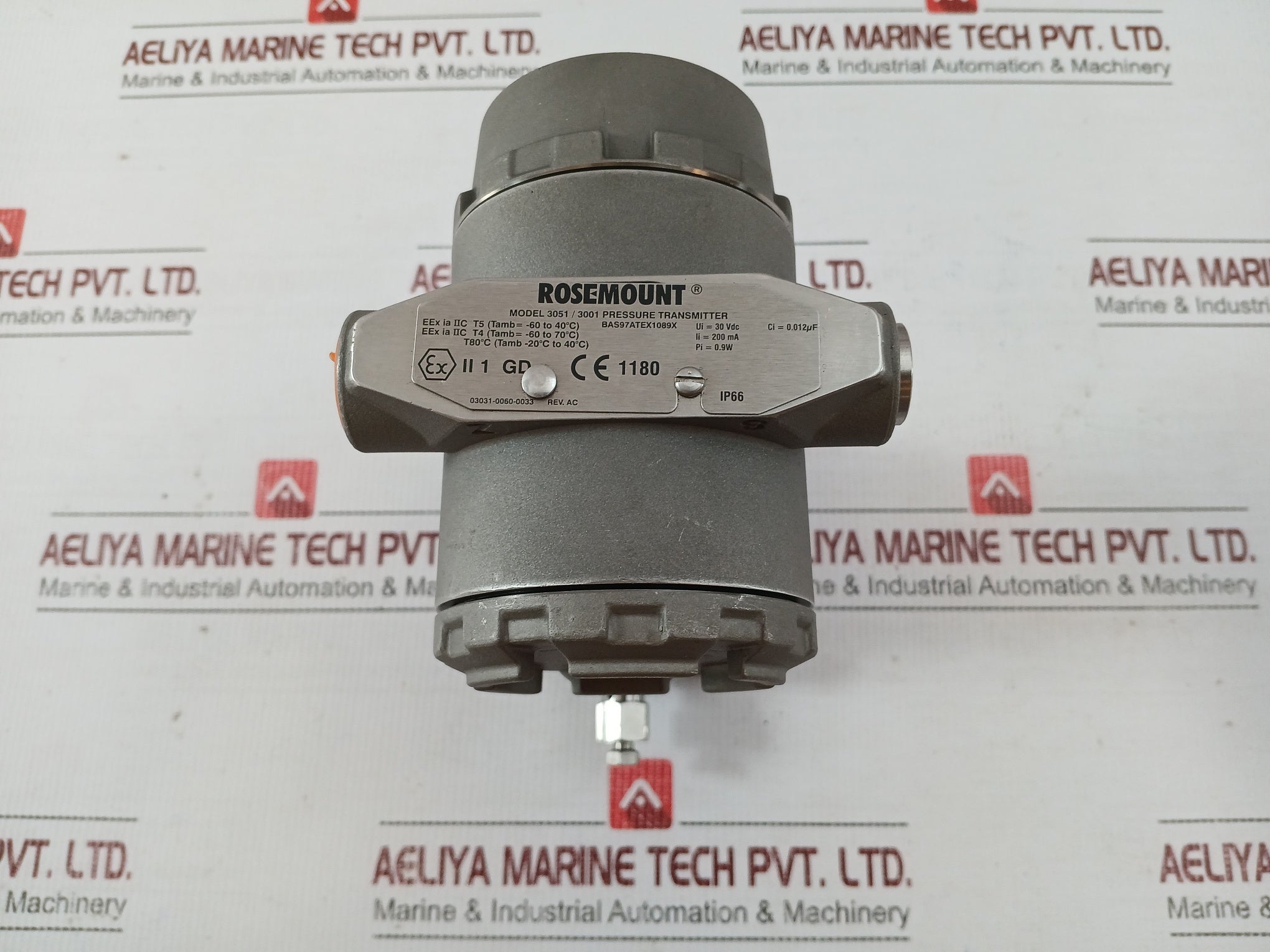 Rosemount 3051 Cd2A22A1Kb4I1L4M6Q4 Pressure Transmitter