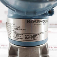 Rosemount 3051Cd3A22A1Ab4M5Q4Da Differential Pressure Transmitter 9-32Vdc 17.5Ma