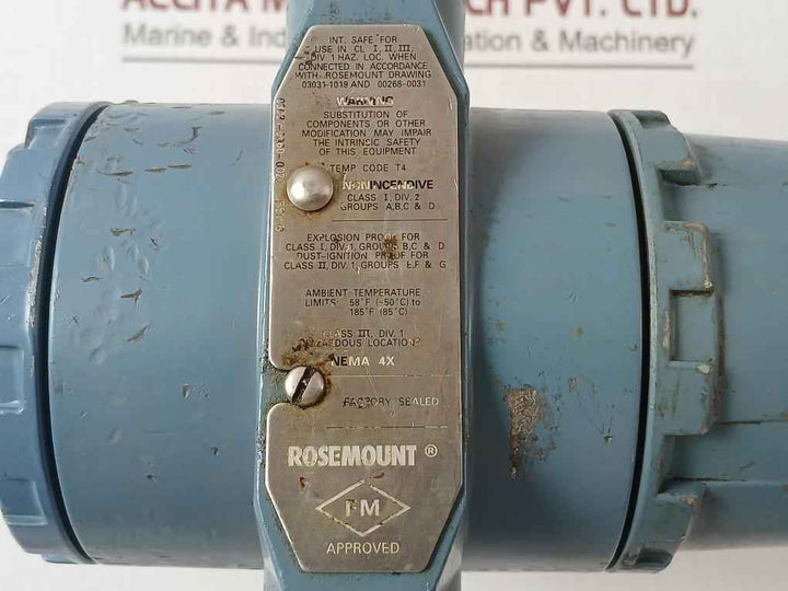 Rosemount 3051 Cd3F22A1Ab4Dfk5Q4 M5 Differential Pressure Transmitter 3626Psi