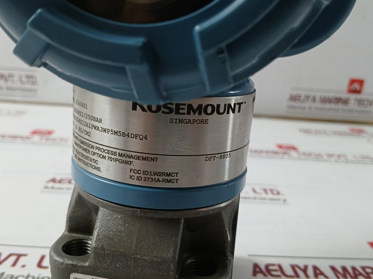 Rosemount 3051Cd4X22A1Pwa3Wp5M5B4Dfq4 Pressure Transmitter 0 To 10 Kg/Cm2 Sissd4