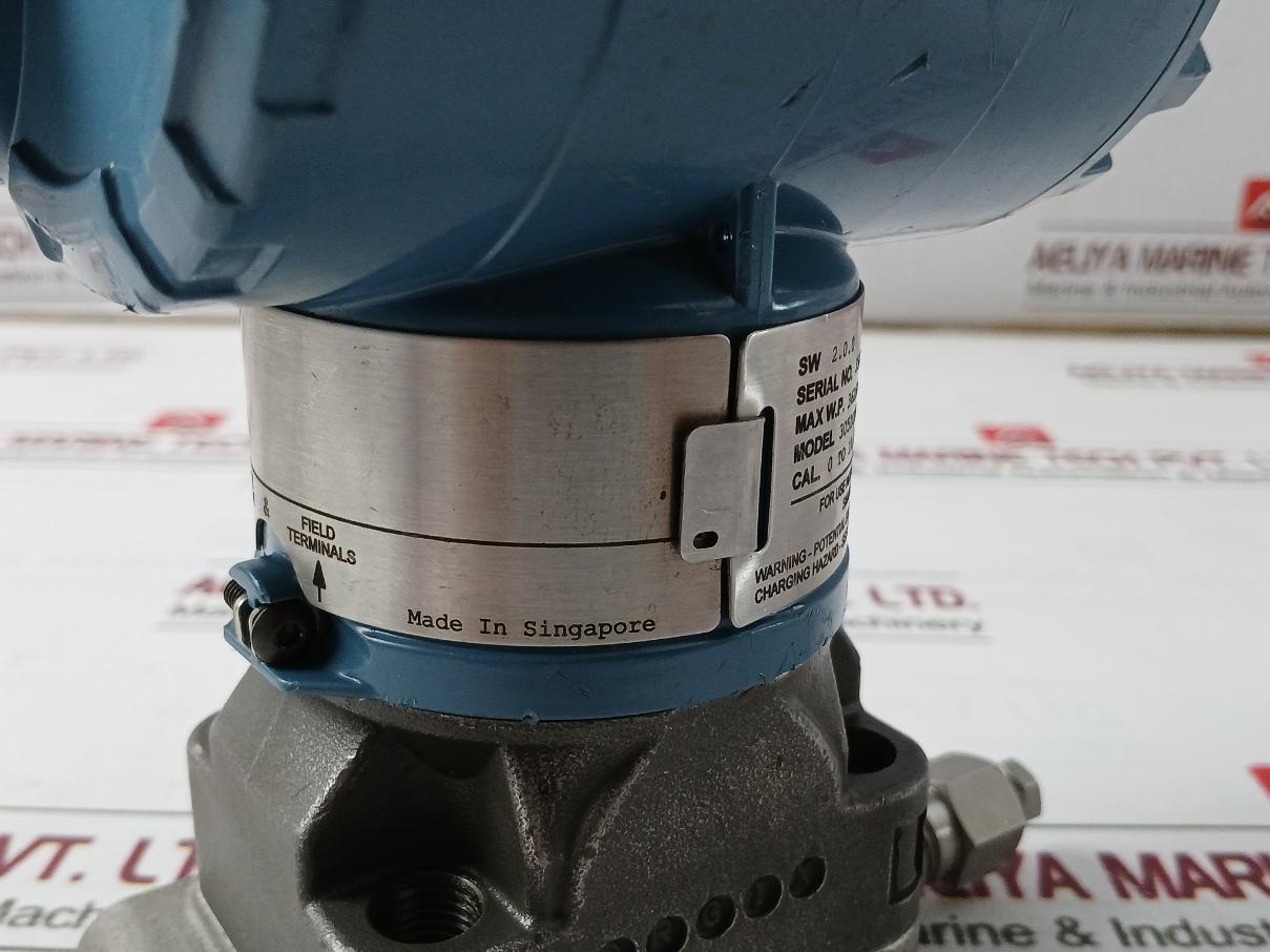 Rosemount 3051Cd4X22A1Pwa3Wp5M5B4Dfq4 Pressure Transmitter 0 To 10 Kg/Cm2 Sissd4