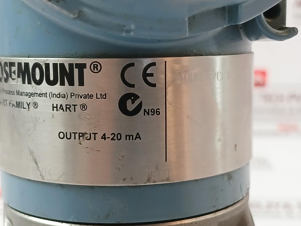 Rosemount 3051Cg1A22A1Am5B4Dfk5Q4 Smart Family Hart Pressure Transmitter Rev Aa