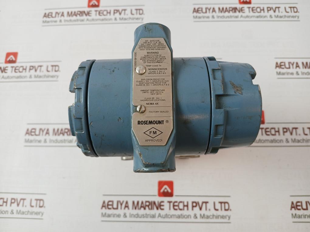 Rosemount 3051Cg1A22A1Am5B4Dfk5Q4 Smart Family Hart Pressure Transmitter Rev Aa