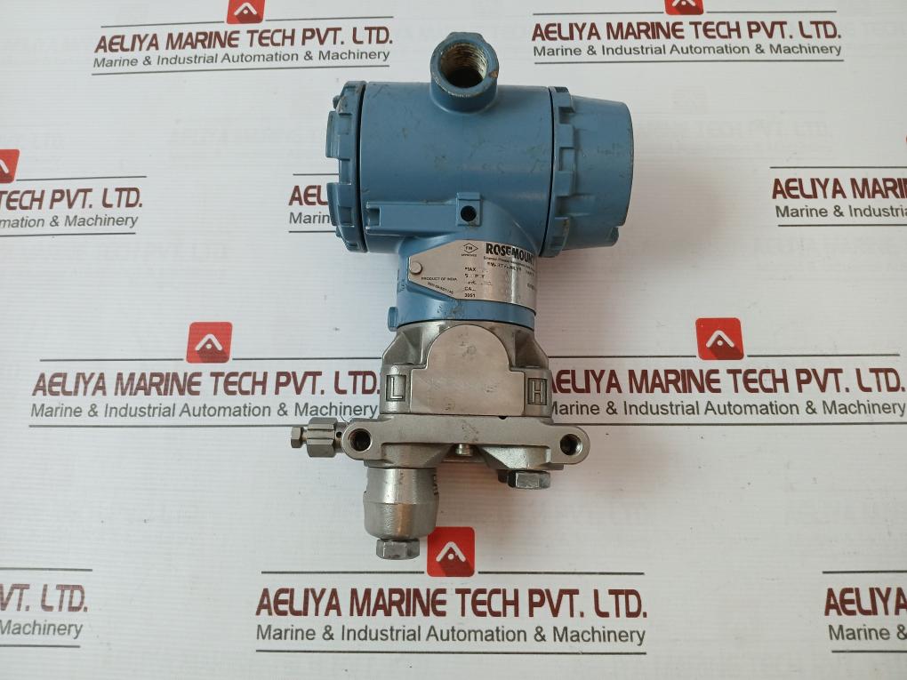 Rosemount 3051Cg1A22A1Am5B4Dfk5Q4 Smart Family Hart Pressure Transmitter Rev Aa