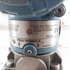 Rosemount 3051Cg2A02A1Ah2Bci1L4M5Q4D4P1Hr7 Pressure Transmitter 9Psi/0.62Bar
