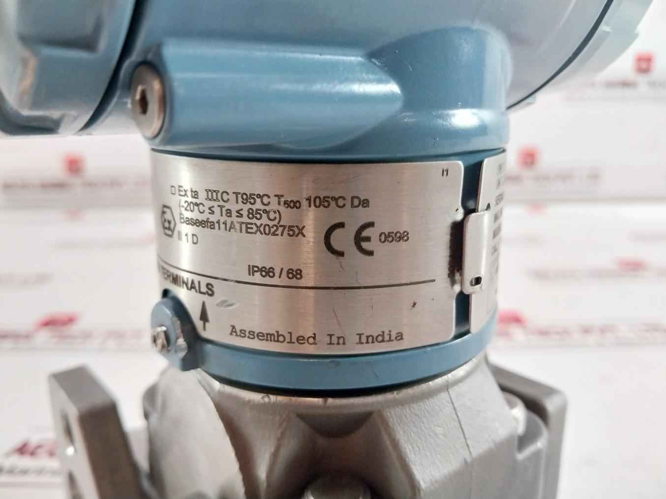 Rosemount 3051Cg2A02A1Ah2Bci1L4M5Q4D4P1Hr7 Pressure Transmitter 9Psi/0.62Bar