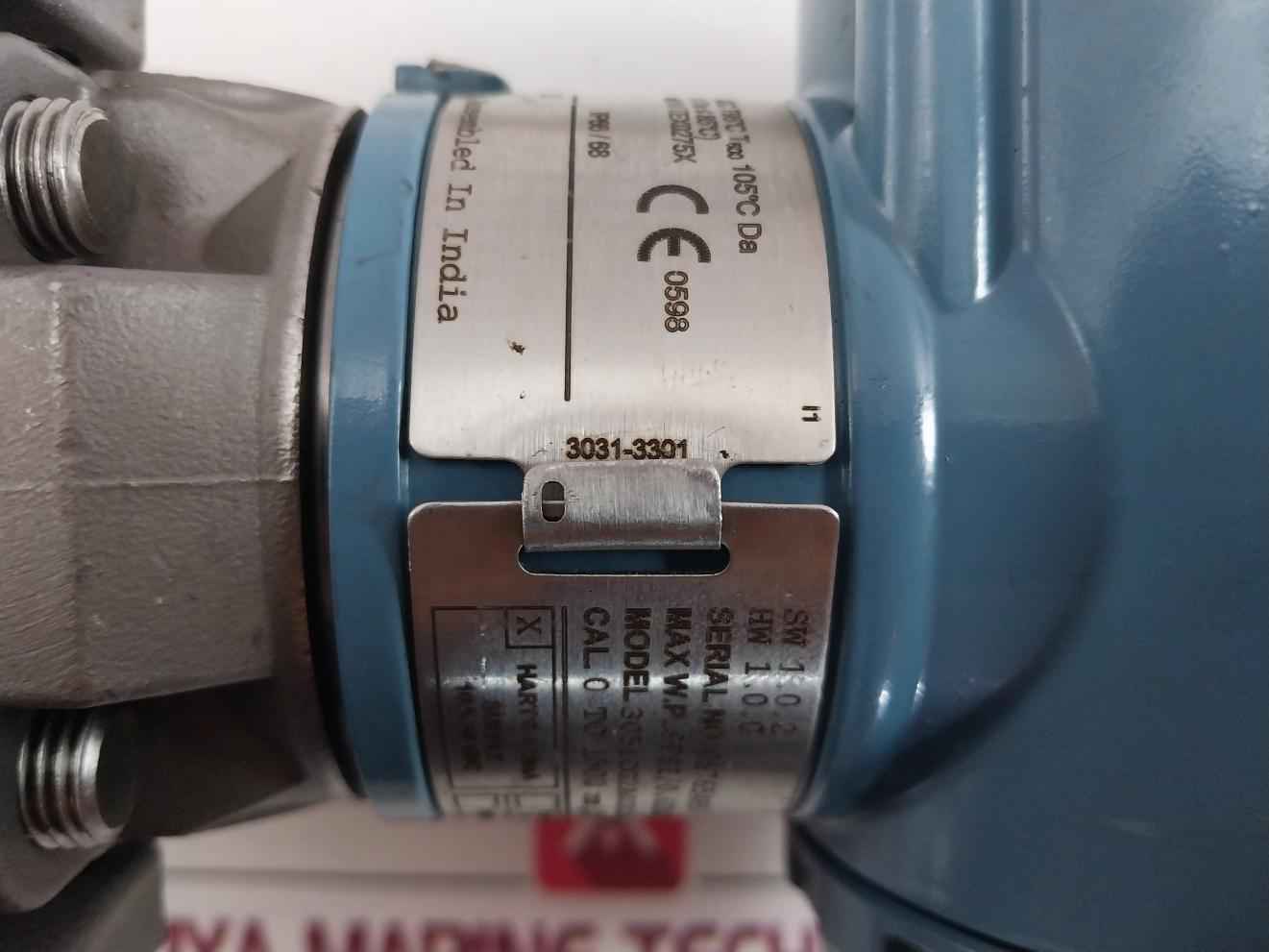 Rosemount 3051Cg2A02A1Ah2Bci1L4M5Q4D4P1Hr7 Pressure Transmitter 9Psi/0.62Bar