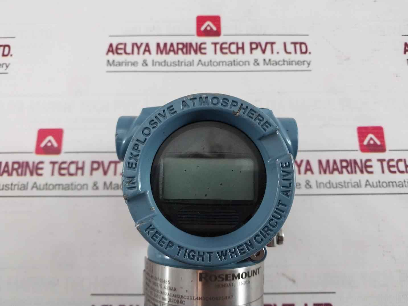 Rosemount 3051Cg2A02A1Ah2Bci1L4M5Q4D4P1Hr7 Pressure Transmitter 9Psi/0.62Bar