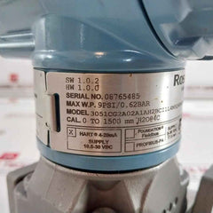 Rosemount 3051Cg2A02A1Ah2Bci1L4M5Q4D4P1Hr7 Pressure Transmitter 9Psi/0.62Bar