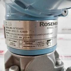 Rosemount 3051Cg2A02A1Ah2Bci1L4M5Q4D4P1Hr7 Pressure Transmitter 9Psi/0.62Bar