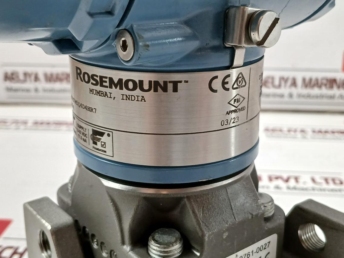Rosemount 3051Cg2A07A1Ah2B7E7M5Q4D4Hr7 Pressure Transmitter 9Psi/0.62Bar 9-32Vdc
