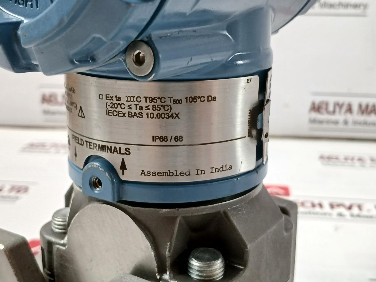 Rosemount 3051Cg2A07A1Ah2B7E7M5Q4D4Hr7 Pressure Transmitter 9Psi/0.62Bar 9-32Vdc