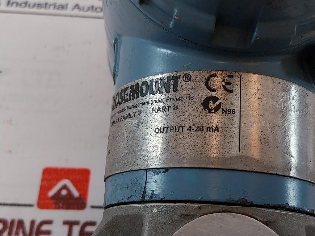 Rosemount 3051Cg2A22A1As1M5Q4 Pressure Transmitter 03031-0332-0011