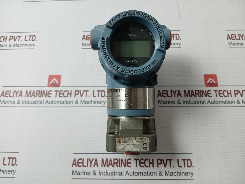Rosemount 3051Cg4A22A1Am5B4E5L4 Pressure Transmitter 10.5-55 Vdc 300Psi/20.7Bar