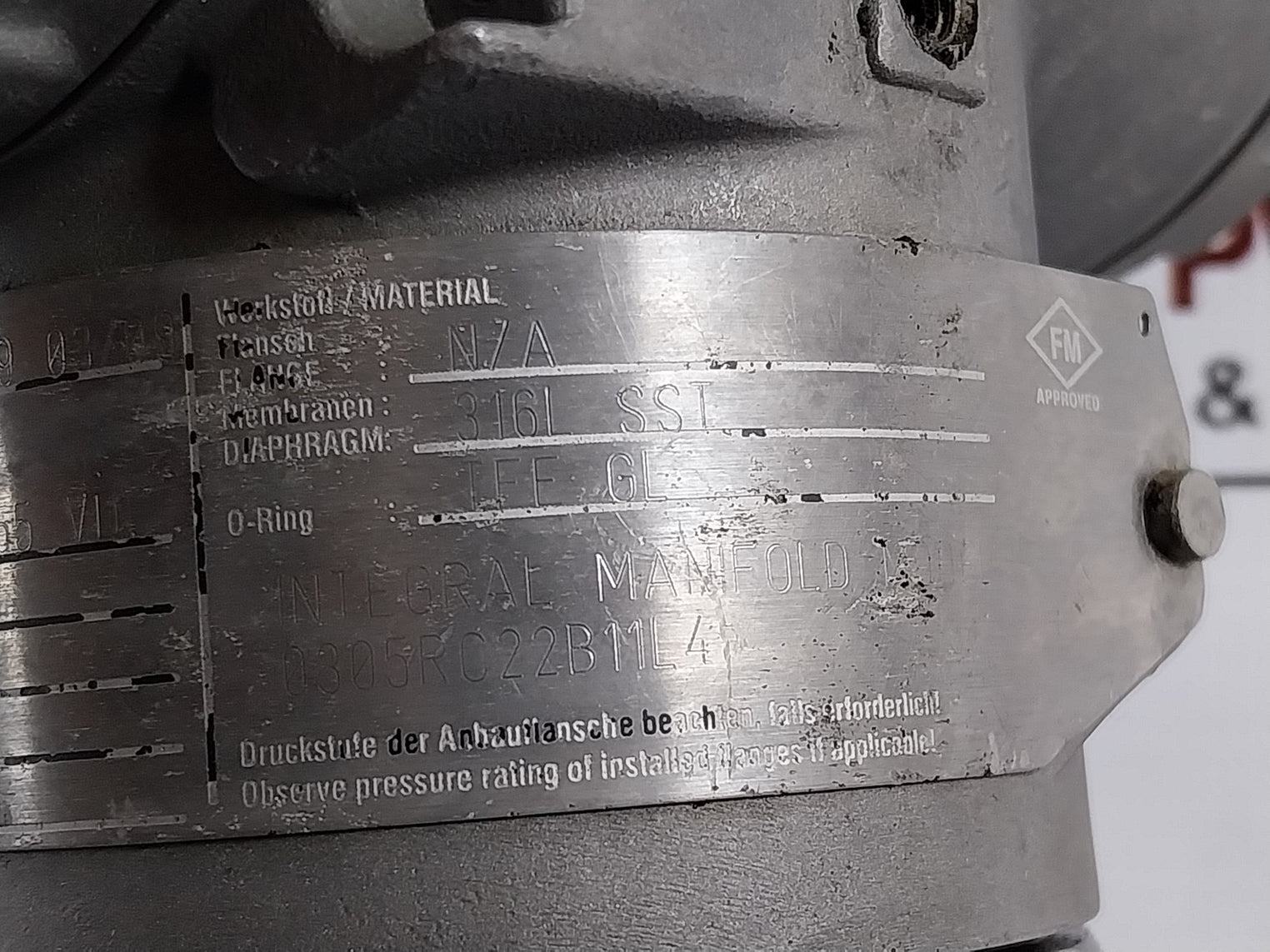 Rosemount 3051 Cg4A02A1Ks5I1M6P1Q4 Pressure Transmitter, 250 Bar