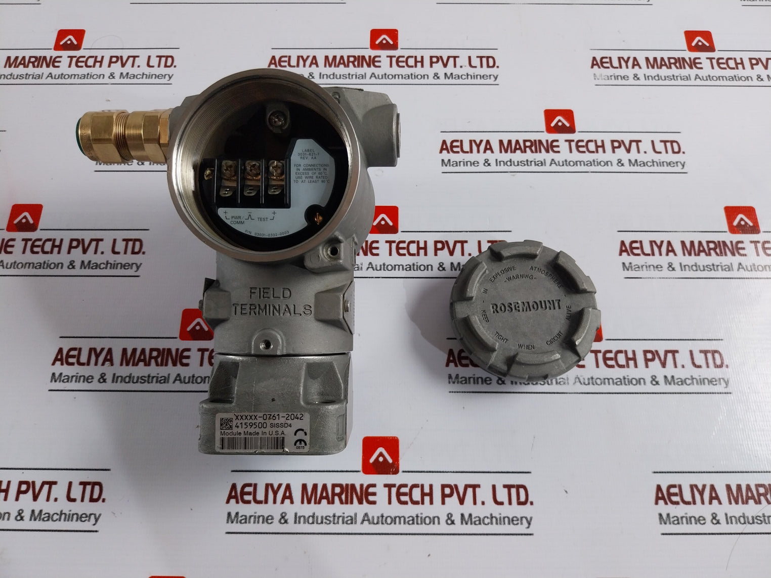 Rosemount 3051 Cg4A02A1Ks5I1M6P1Q4 Pressure Transmitter, 250 Bar