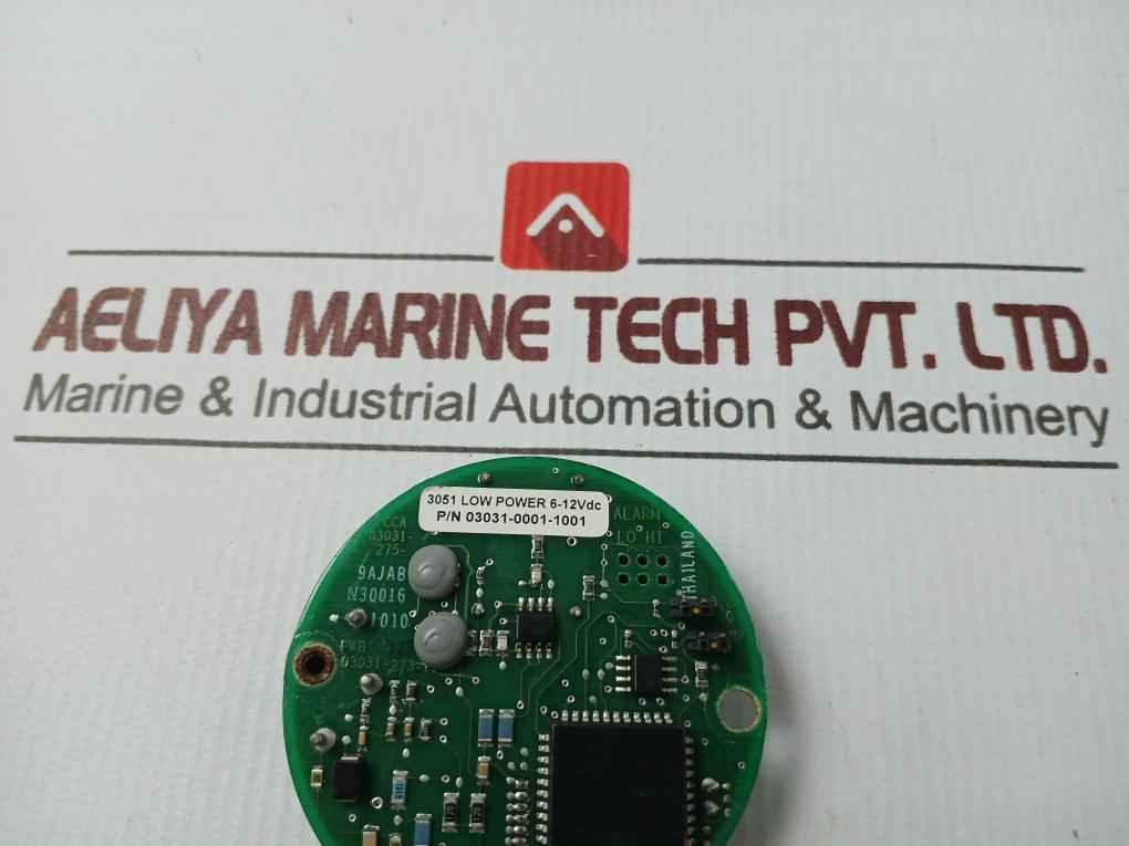 Rosemount 3051 Electronic Pcb Board 6-12Vdc 03031-0001-1001
