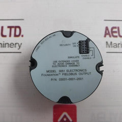Rosemount 3051 Electronics Foundation Fieldbus Output Module 4Ajad 94V-0