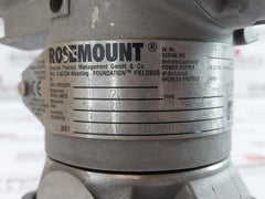 Rosemount 3051 In-line Fieldbus Pressure Transmitter 19Bar Cd2F22A1Ks1B4I1M6P104