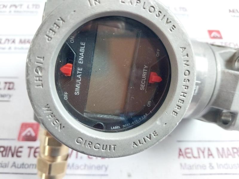 Rosemount 3051 In-line Fieldbus Pressure Transmitter Cd3522A1Ks1Mi617P1Q4