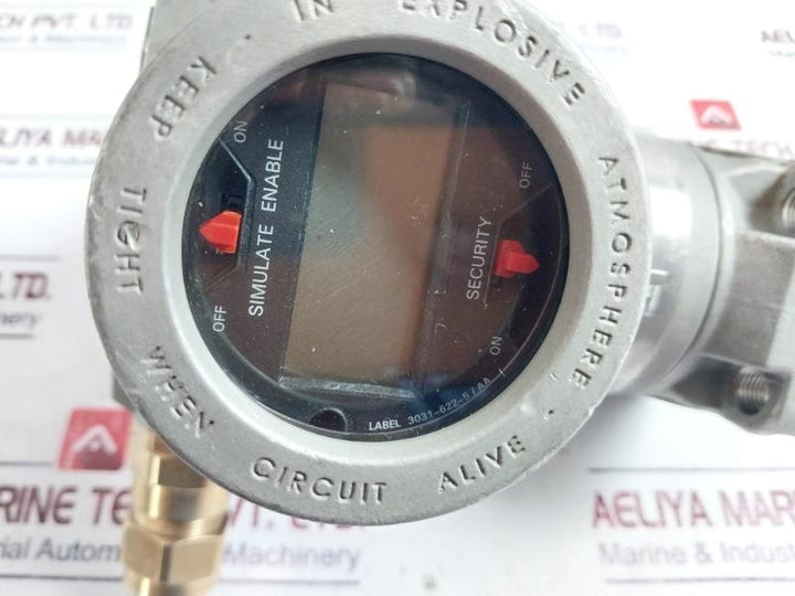 Rosemount 3051 In-line Fieldbus Pressure Transmitter Cd3522A1Ks1Mi617P1Q4