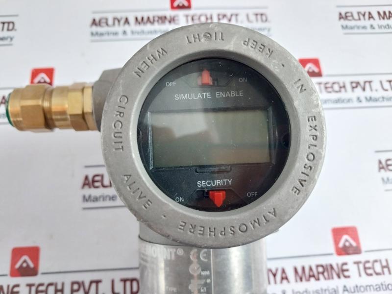 Rosemount 3051 In-line Fieldbus Pressure Transmitter Cd3522A1Ks1Mi617P1Q4